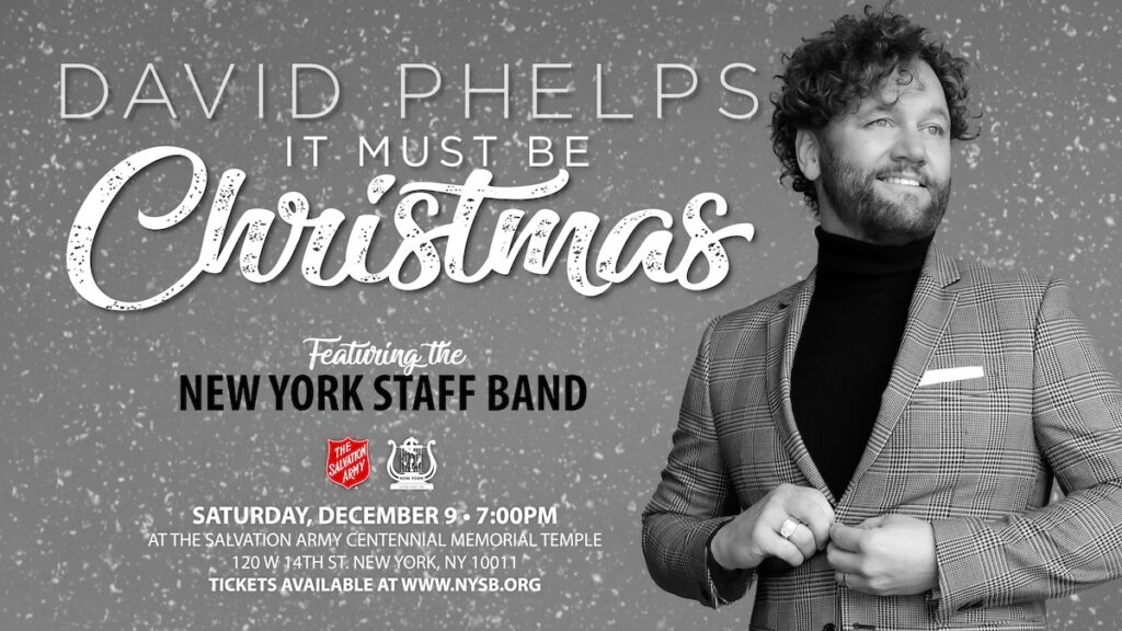 NYSB Christmas Concert with David Phelps The Salvation Army USA East