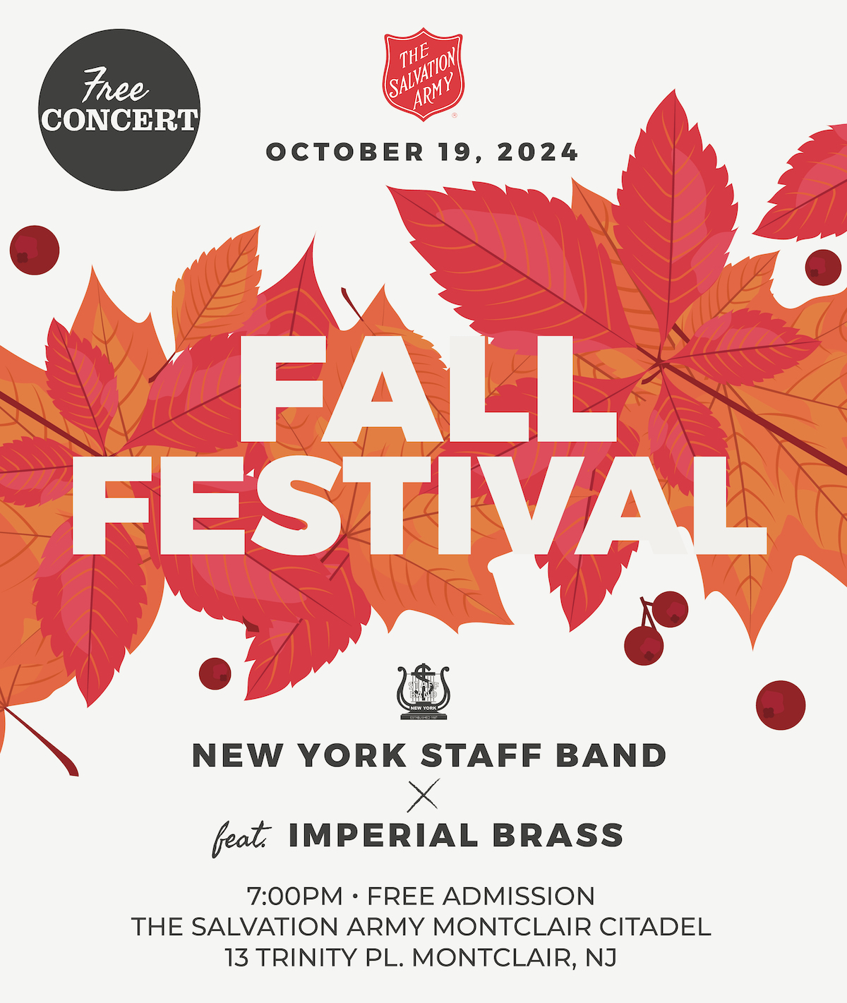 Fall Festival w/ NYSB and Imperial Brass