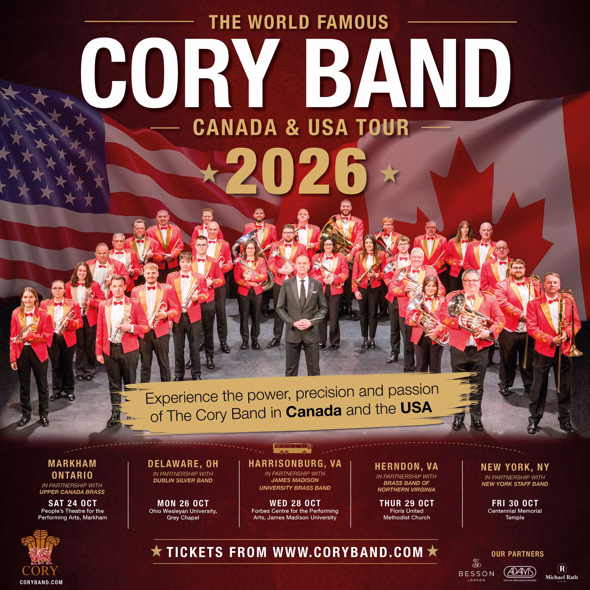 The Cory Band and New York Staff Band in Concert